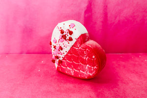 Valentine's Dipped Heart Bath Bomb