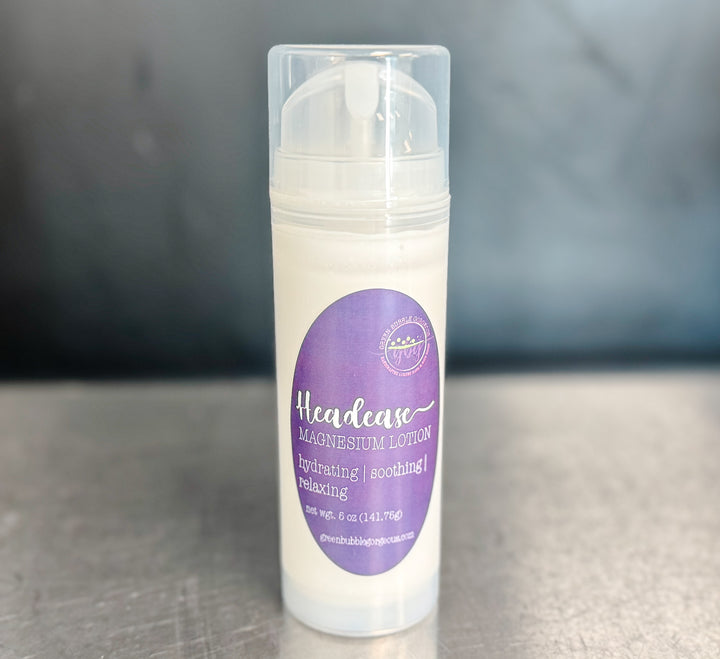 Headease Magnesium Lotion - Handmade Essential Oil Lotion