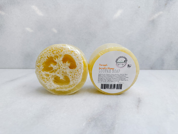 Pineapple Lavender Mango Loofah Soap