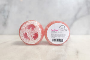 Sweetheart Glycerin Loofah Soap