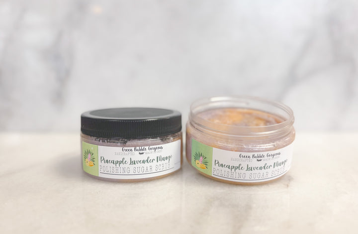 Pineapple Lavender Mango Exfoliating Shea Sugar Scrub