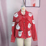 Santa Sequin Corduroy Jacket Sequin Christmas Jacket Coat