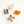 Ginger | Hand Painted Cat Eco-Friendly Claw Clip: Assorted