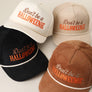 Don't Be a HALLOWEENIE Embroidered Corduroy Rope Trucker Hat