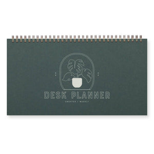 Monstera Houseplant Undated Weekly Planner