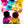 Tie Dye Knitted Fur Pom Beanie