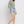 HIGH RISE RAW DISTRESSED HEM SHORTS T6361: CYNICAL BLUE / XS