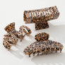 Wild Leopard Large | Assorted Large Claw Clips