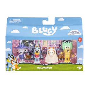 Moose Toys Bluey 4-Pack Figurine Set
