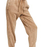 `.Washed Fleece Sweatpants with pockets Reg/Plus