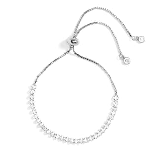 Pulley Tennis Bracelet: SiLVER