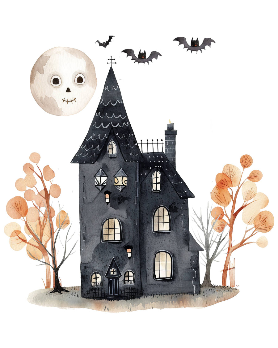 Limited Edition, All in One Watercolor Kit - Haunted House
