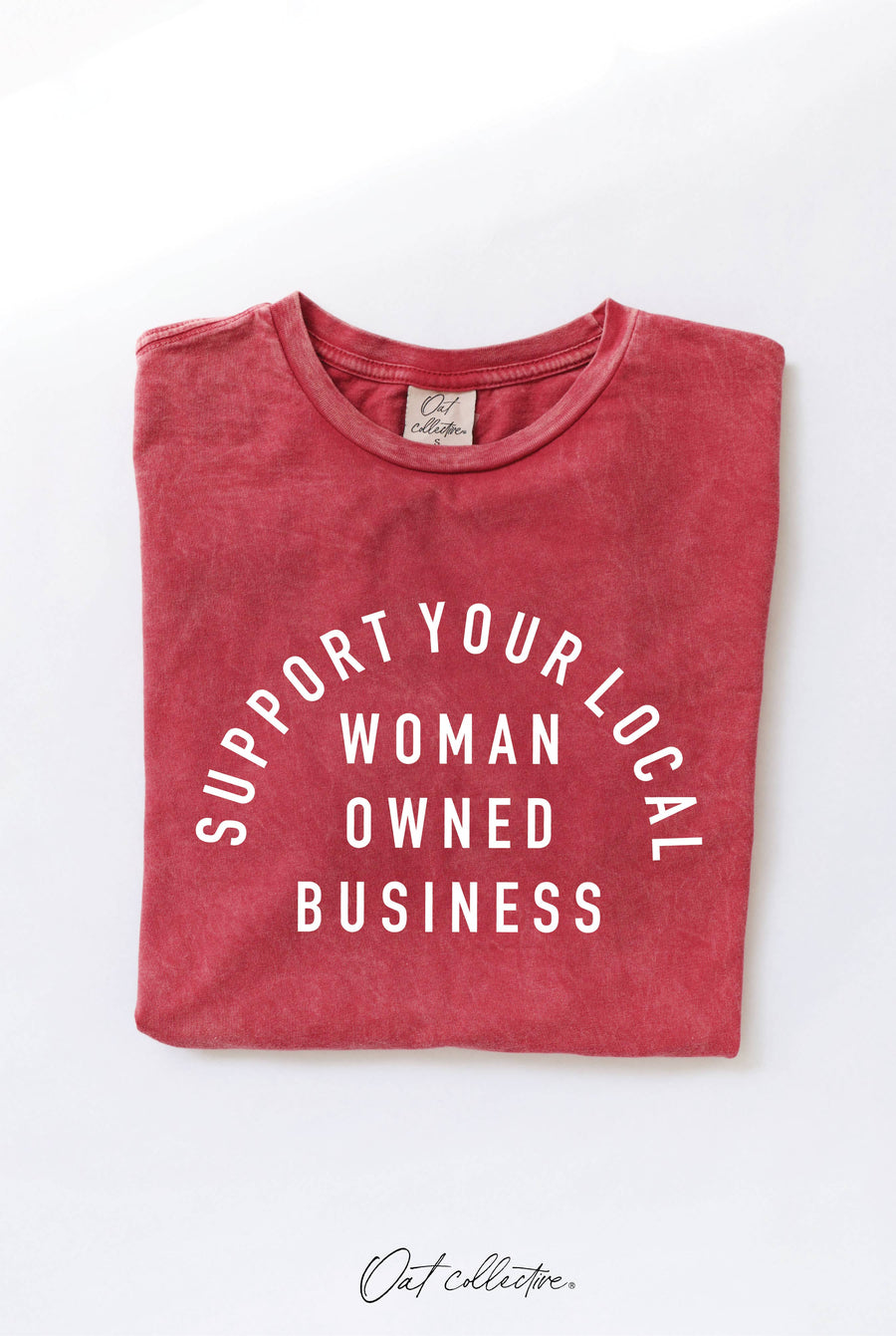 SUPPORT YOUR LOCAL WOMAN OWNED BUSINESS Mineral Graphic Top: M