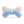 Pink Ombre Chewy Vuiton Bone Squeaker Dog Toy: Small / Mini