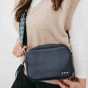 Willow Camera Crossbody Bag: Mustard