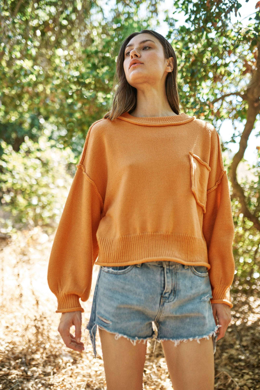 Round Neck Sweater