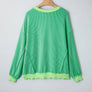 66Sweetheart Hot Pink Lucky Distressed Knit Top (S-XL)