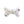White Chewy Vuiton Bones Squeaker Dog Toy: XL