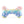 Pink Ombre Chewy Vuiton Bone Squeaker Dog Toy: Small / Mini