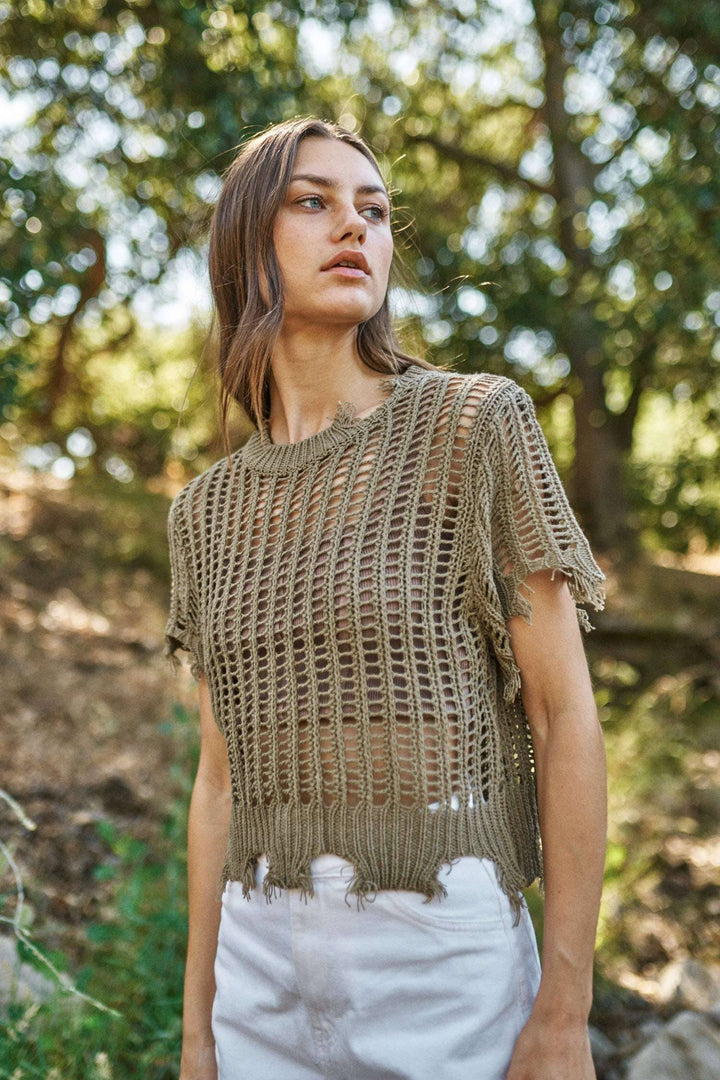 Crochet Cover Up Top