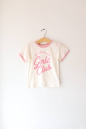 Brave girls club graphic tshirt, trendy toddler clothes