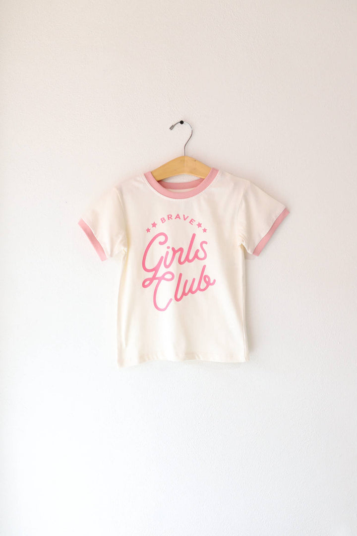 Brave girls club graphic tshirt, trendy toddler clothes