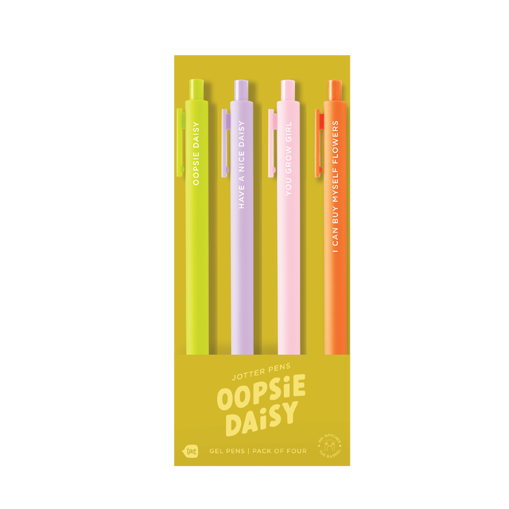 Jotter Sets 4 Pack (TOP SELLERS & 3 New Sets!!!): Oopsie Daisy