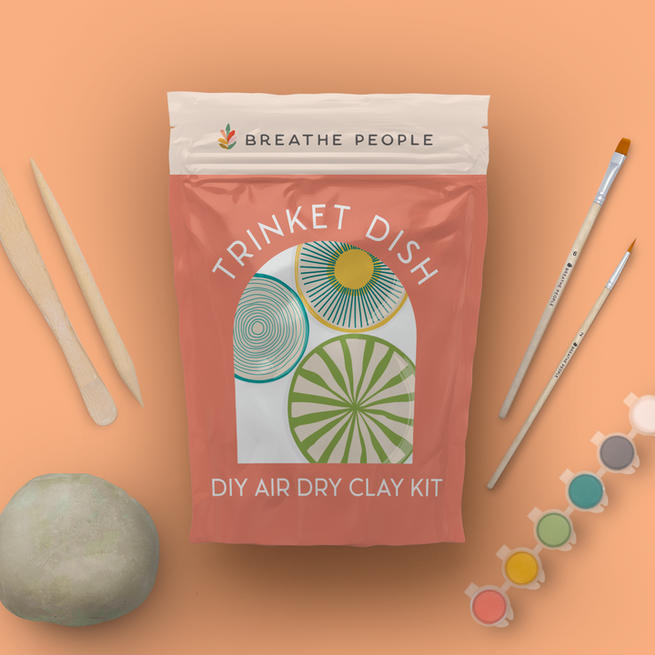 DIY Air Dry Clay Kit- Make Your Own Trinket Dish
