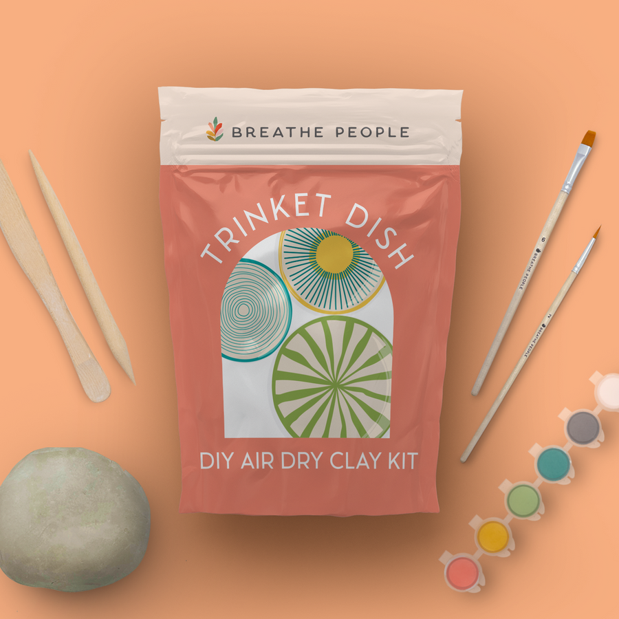 DIY Air Dry Clay Kit- Make Your Own Trinket Dish