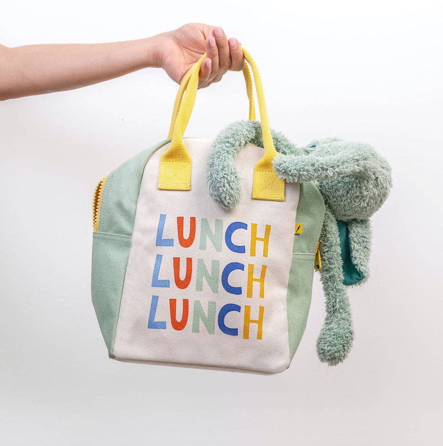 Zipper Lunch Bag - Triple Lunch