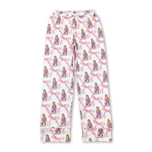 Pink Bow - Taylor Swift Adult Pajama Bottoms