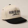 God Is Good All The Time Embroidery Trucker Hat