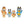 Moose Toys Bluey 4-Pack Figurine Set