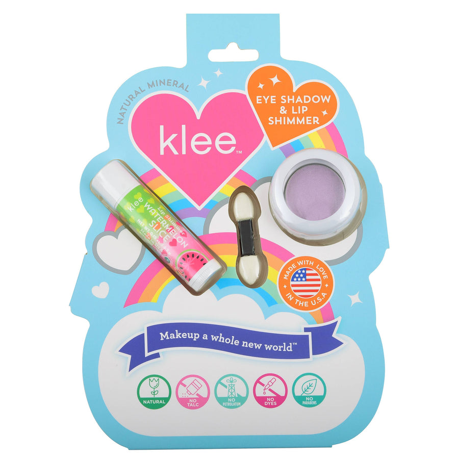 Periwinkle Kiss - Eye Shadow and Lip Shimmer Set