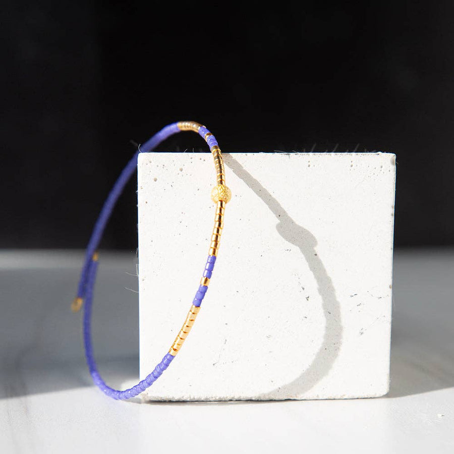 Sprinkles Bangle-Periwinkle