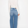 ECO FRIENDLY TUMMY CONTROL HIGH RISE RELAXED FLARE JEANS