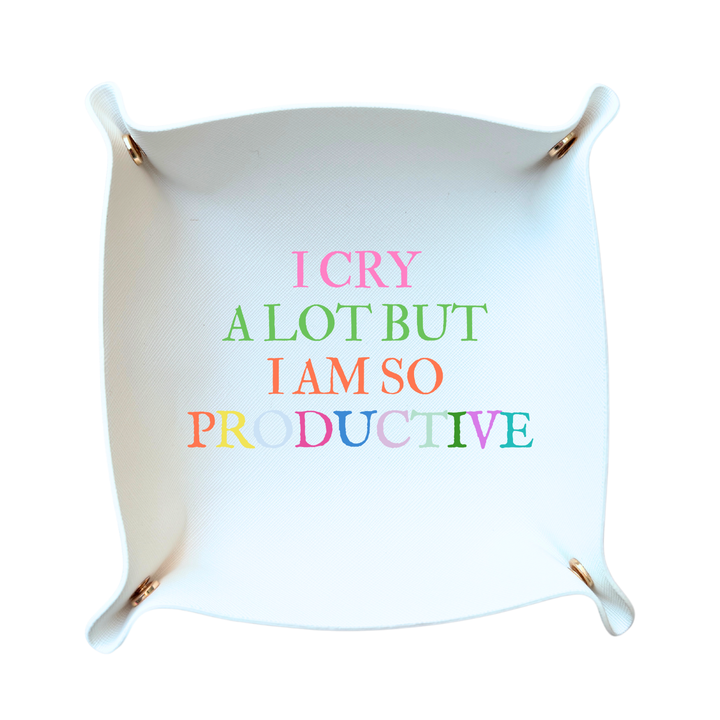 Taylor Swift I Cry A Lot Productive Swift trinket tray