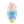 Pink Ombre Chewy Vuiton Bone Squeaker Dog Toy: Large