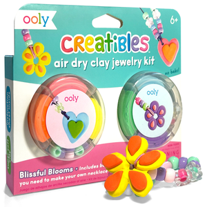 Creatibles Air Dry Clay Jewelry Kit - Blissful Bloom