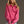 Bright Pink Quarter Zip Sweatshirt