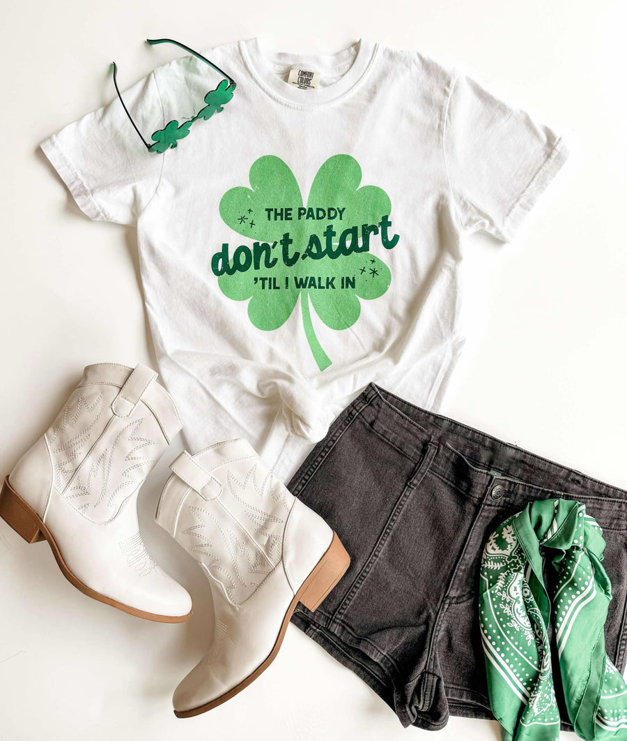 The Paddy Don't Start - St. Patrick's Day T-Shirt - Celebrate in Style!