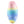 Pink Ombre Chewy Vuiton Bone Squeaker Dog Toy: Small / Mini