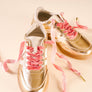 Step It Up Shoelaces-Velvet Rose