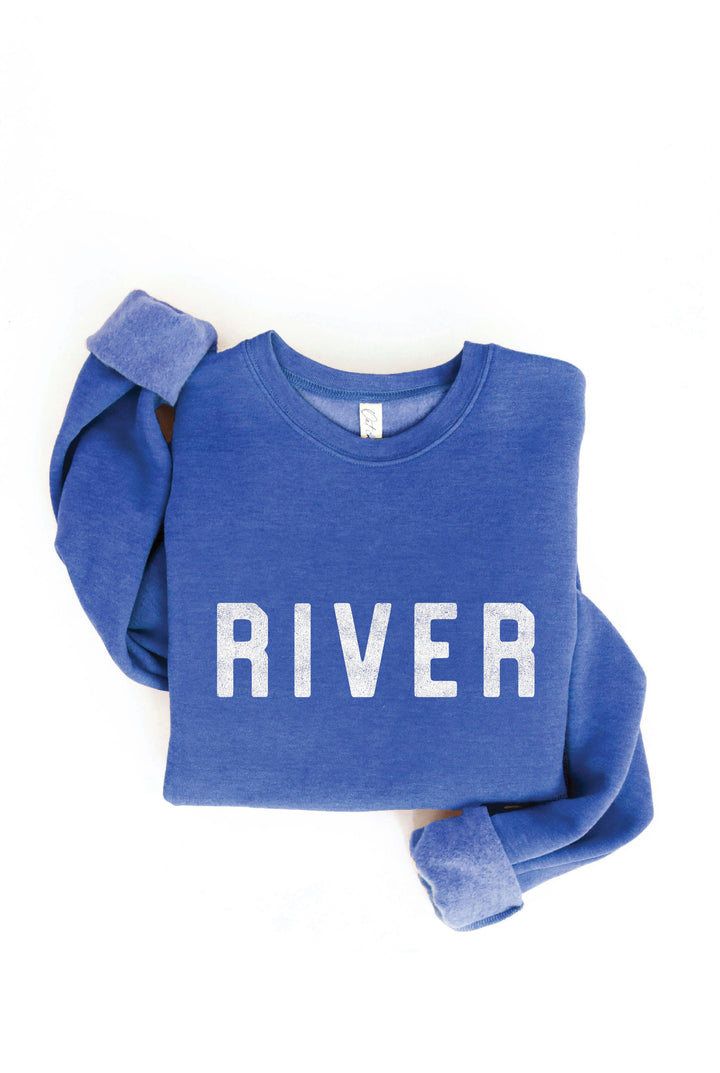 RIVER Graphic Sweatshirt: S