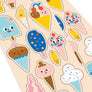 Stickiville X Suzy: Skinny Stickers - Ice Cream (2 Sheets)