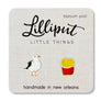 Seagull & French Fries Earrings // Funny Earrings