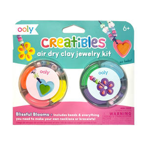 Creatibles Air Dry Clay Jewelry Kit - Blissful Bloom