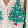 Merry Pine V-Neck Knit Cardigan