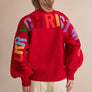Cute Christmas Sweater with Lettering
