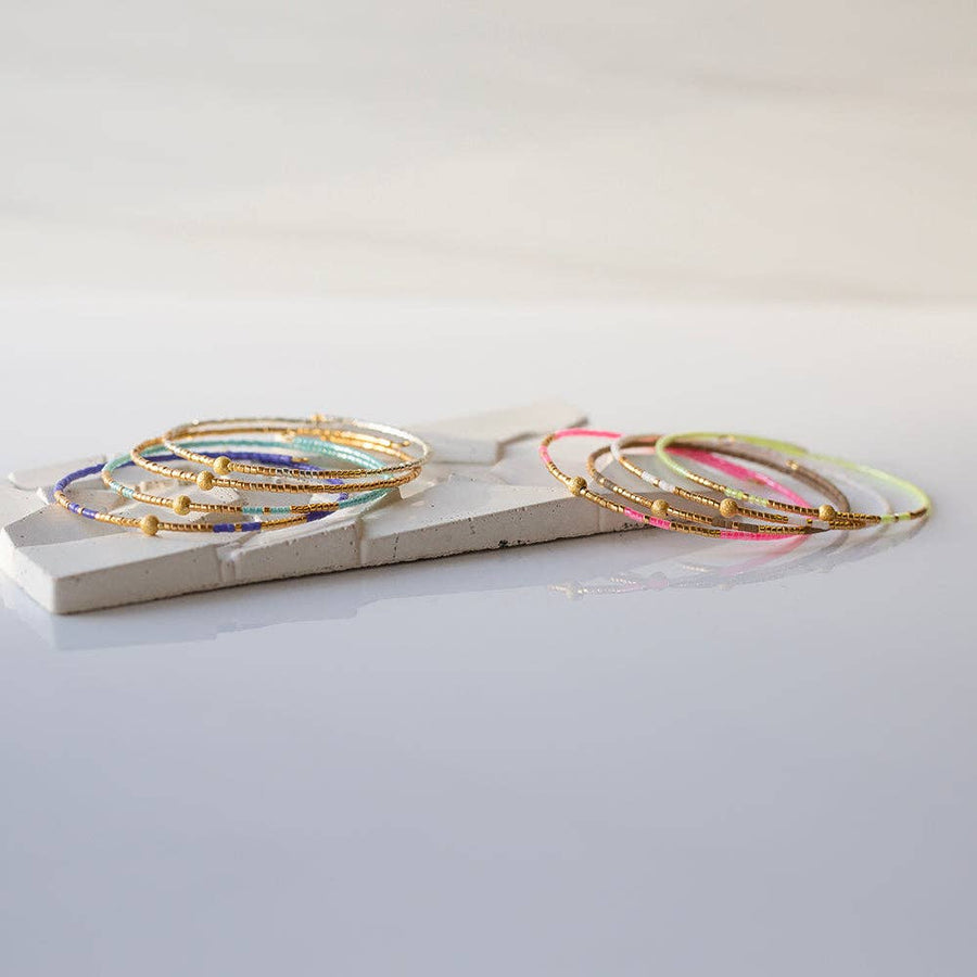 Sprinkles Bangle-Hot Pink